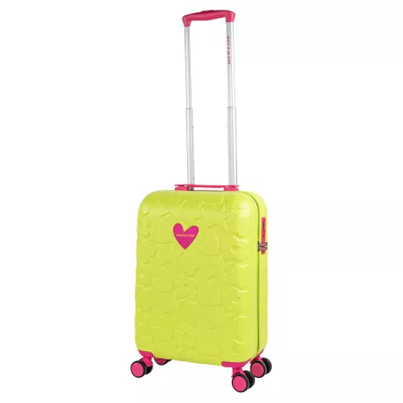 Maleta Cabina Agatha Ruiz Prada Rosa Verde 55cm TSA 4R 360º