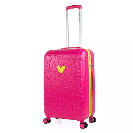 Maleta Mediana Agatha Ruiz Prada Rosa 67cm 4R TSA Iconic