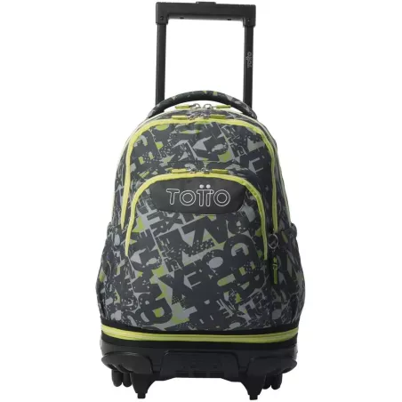 TOTTO Mochila Ruedas Desmontables 26L Porta PC 15.4" Texgrunge