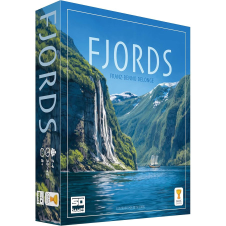 SD Games – Fjords: Juego de Estrategia Vikingo – 2-4 Jugadores – Tamaño Compacto