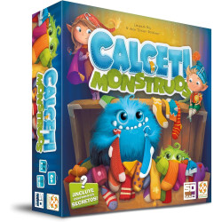 SD Games – Calcetimonstruos: Juego de Mesa Infantil – 6+ Años – 2-4 Jugadores