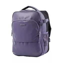 Mochila TOTTO Viaje 16L Morado Organizador Laptop 16"