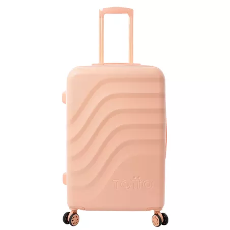 Maleta rígida mediana TOTTO Bazy+ 64L ruedas 360º TSA Bellini