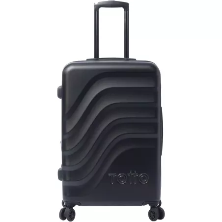 Maleta Mediana TOTTO Bazy+ 64L Expandible Ruedas 360º Negro