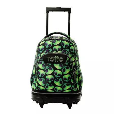 TOTTO Mochila Ruedas Desmontables 26L Porta PC 15.4" Ergonómica