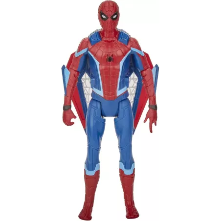 Figura SpiderMan Glider Gear 15 cm Hasbro Alas Retráctiles Far From Home