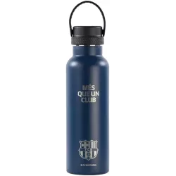 Botella Termo F.C. Barcelona 600ml Acero Inoxidable Fría 24h Caliente 12h Oficial