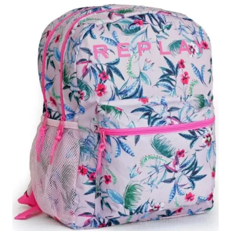 Mochila Rosa Senfort Replay D-Pack 2 Compartimentos 44x30x18 cm