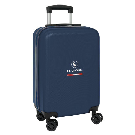 El Ganso Maleta Cabina Classic 55x34x20 Cm ABS 4 Ruedas Giratorias - Azul Marino