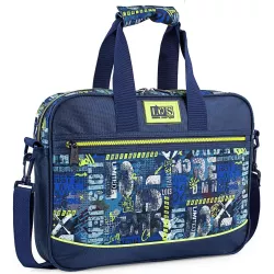 Cartera Escolar Niña Lois Marino - Mochila Bandolera Ligera con Doble Asa Ajustable
