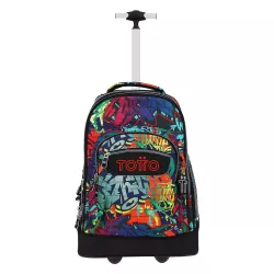 Mochila Ruedas Totto Papel Tello - Gran Capacidad 33L