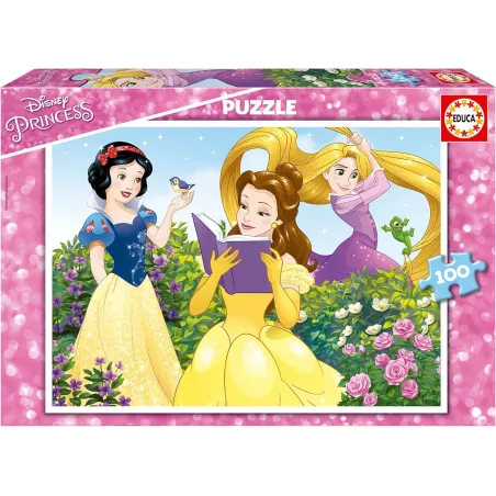 Puzzle Infantil 100 Piezas Princesas Disney Educa +6 Años (17167)