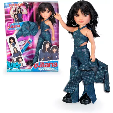 Muñeca Nancy Aitana Alphahouse con Melena Oscura y Conjunto JC Pajares 3+ Años