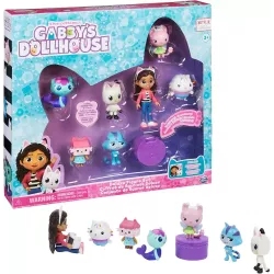 Set 7 Figuras Deluxe Gabby's Dollhouse Juguetes Niñas 3+ Regalo Ideal