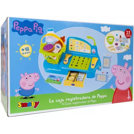 Caja Registradora Peppa Pig Smoby 1230P Juguete Educativo Niños
