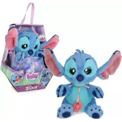 Peluche Interactivo BABY PAWS Stitch con Sonidos y Bolsa, Regalo Niños 3+ Años