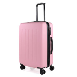 Maleta Mediana SKPAT Rosa Pastel 64 cm - Lisboa, Expandible, ABS, Cerradura TSA, Ruedas 360°