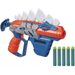 Nerf DinoSquad Stegosmash Lanzador de Dardos con Diseño de Dinosaurio