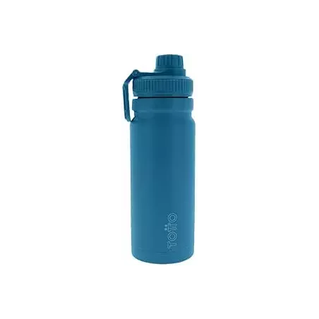 Botella Deportiva TOTTO Acero Inoxidable 550ml Térmica Marine Jade 7704682034850