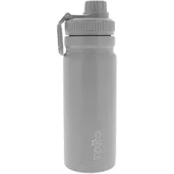 Botella Deportiva TOTTO Acero Inoxidable 550ml Térmica Cloudy Gray EAN 7704682034805