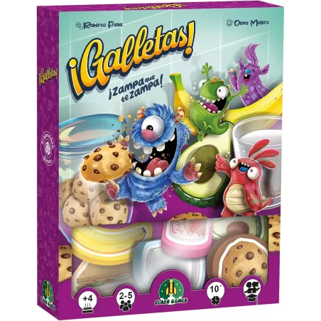 Juego Educativo Falomir ¡Galletas! Nutrición y Visuales 2-5 Jugadores 4+