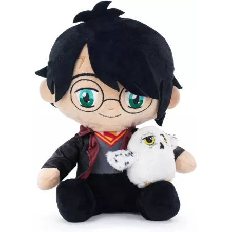Peluche Harry Potter con Hedwig - 24cm - Play by play