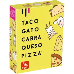 Juego de Mesa Ludilo Taco Gato Cabra Queso Pizza - Niños 8+ Años, 3-8 Jugadores
