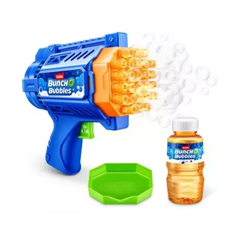 Pistola de Pompas Mini Blaster Zuru Bunch O Bubbles con Botella jabonosa