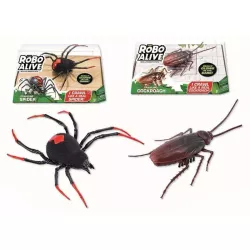 Zuru Robo Alive Araña o Cucaracha Robótica con Sonido y Pilas para Niños +3 Años