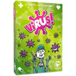 Juego de Cartas Virus! Tranjis Games para Todas las Edades 8 a 99 Años