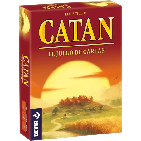 Catan Juego de Cartas Devir - Juego de Mesa para Fiestas +8 Años