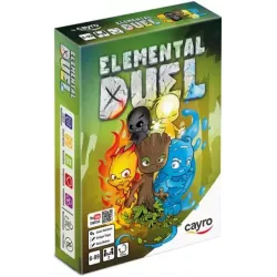 Juego de Mesa Cayro Elemental Duel +6 Años, Cartas para 2 Jugadores