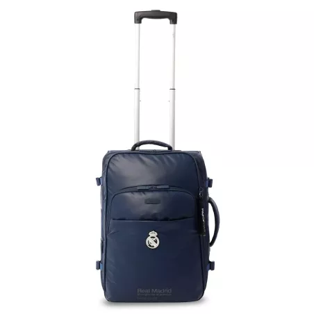 Maleta de cabina Real Madrid Azul Tela Licencia Oficial