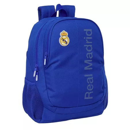 Mochila Adaptable Carro Real Madrid 2026 Azul 32x44x16cm