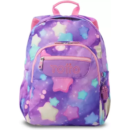 Mochila Adaptable a Carro Totto Acuareles Ster - Escolar Primaria