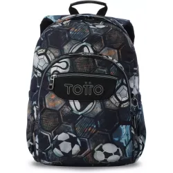Mochila Adaptable a Carro Totto Acuareles Verat Soccer - Escolar Primaria