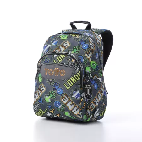 Mochila Adaptable a Carro Totto Acuareles Adventur - Escolar Primaria