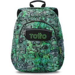 Mochila Adaptable a Carro Totto Acuareles Crew - Escolar Primaria