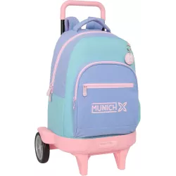 Mochila Grande con Ruedas Munich "Mellow" 33x45x22 cm