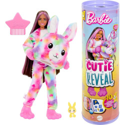 Barbie Cutie Reveal Sueños de Colores - Muñeca Conejito con Accesorios - Mattel