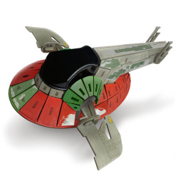 Maqueta Madera Starfighter BOBA FETT Star Wars 140 pcs THE MANDALORIAN 24 cms WoodWorx