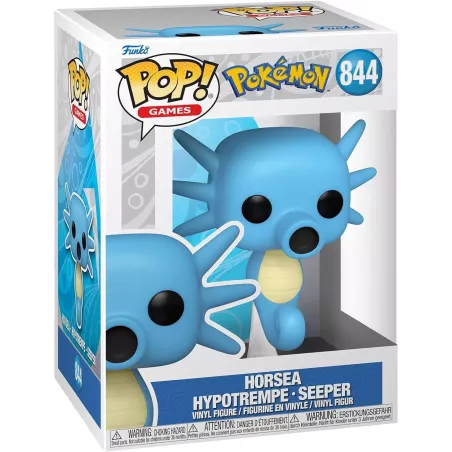 Funko Pop HORSEA Pokemon 844 Pop! GAMES Vinyl Figure Licencia Oficial