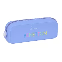 Estuche Cuadrado Silicona Benetton Lila