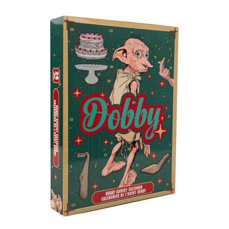 Calendario Adviento Harry Potter Dobby 2024 - Licencia Oficial, 24 Sorpresas Navidad