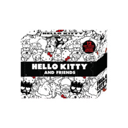 Calendario Adviento Hello Kitty 2024 – 12 Calcetines, Ed. Limitada, Talla 35-41, Cerdá Group