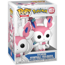 Funko Pop SYLVEON Pokemon 857 Pop! GAMES Vinyl Figure Licencia Oficial