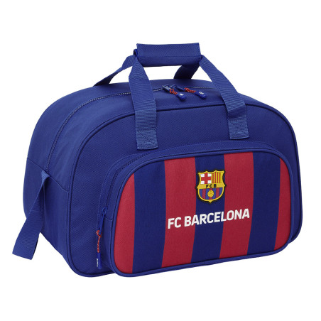 Bolsa de Deporte FC Barcelona - Niños - Calidad y Resistencia - 40x23x24 cm - Azul Marino/Granate