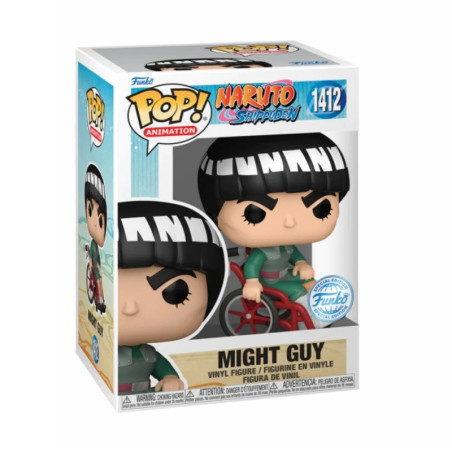 Funko Pop MIGHT GUY Special Edition NARUTO SHIPPUDEN 1412 Serie Pop! ANIMATION Vinyl Figure