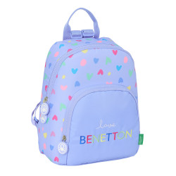 Mini Mochila con Estilo Benetton Lila