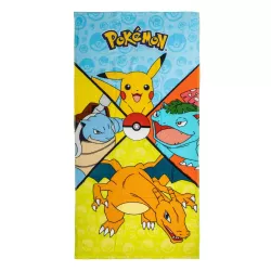 Toalla Pokémon Premium - 100% Algodón - Estampado Pokémon